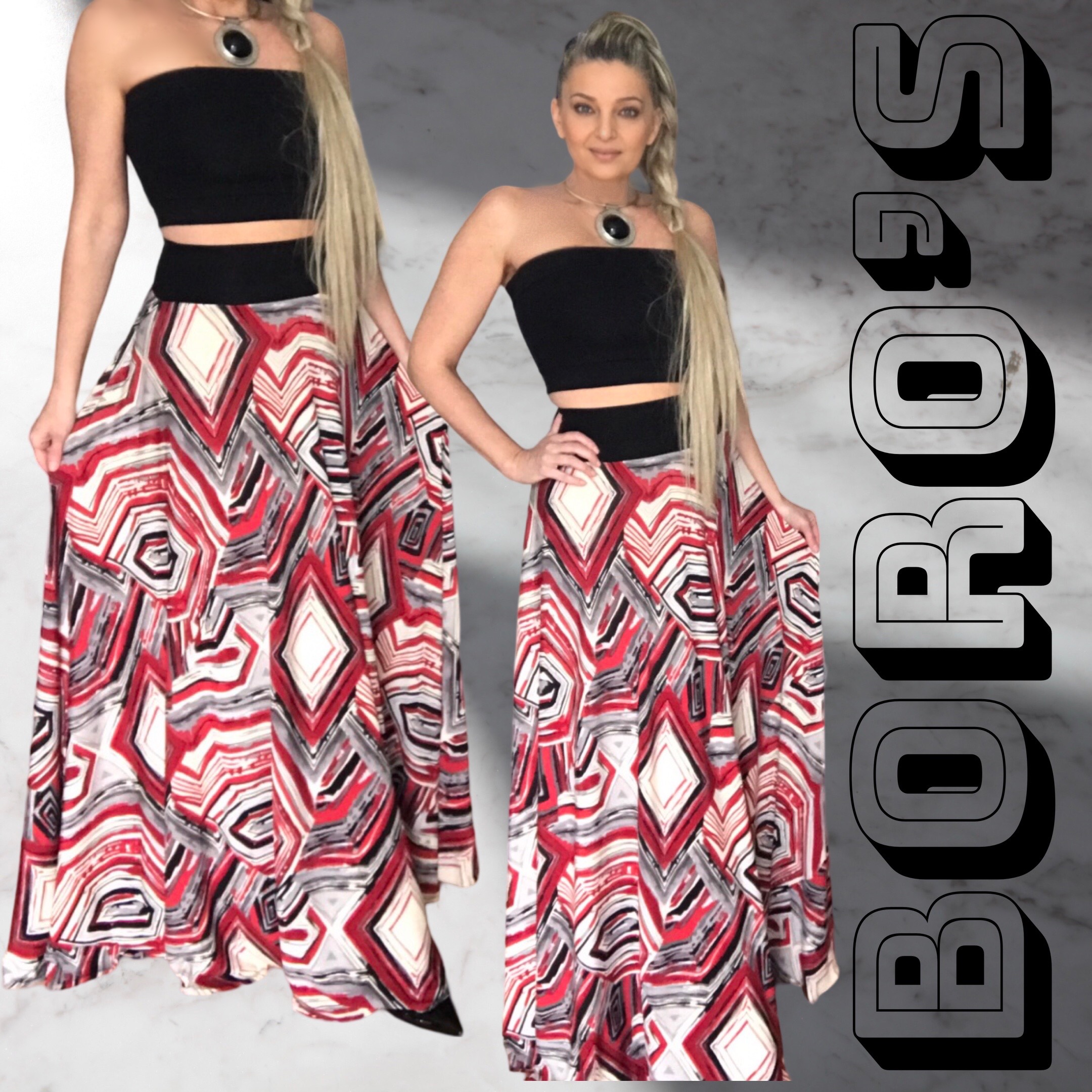 Dlouhá sukně - maxi sukně BOROS SK-L-AB01